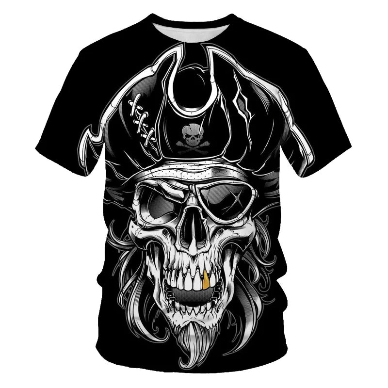 Skull Chug Society – 3D Beer-Drinking T-Shirt for Rockers, Rebels & Weekend Warriors - Premium tee from dsers - Just $54.99! Shop now at Lizard Vigilante