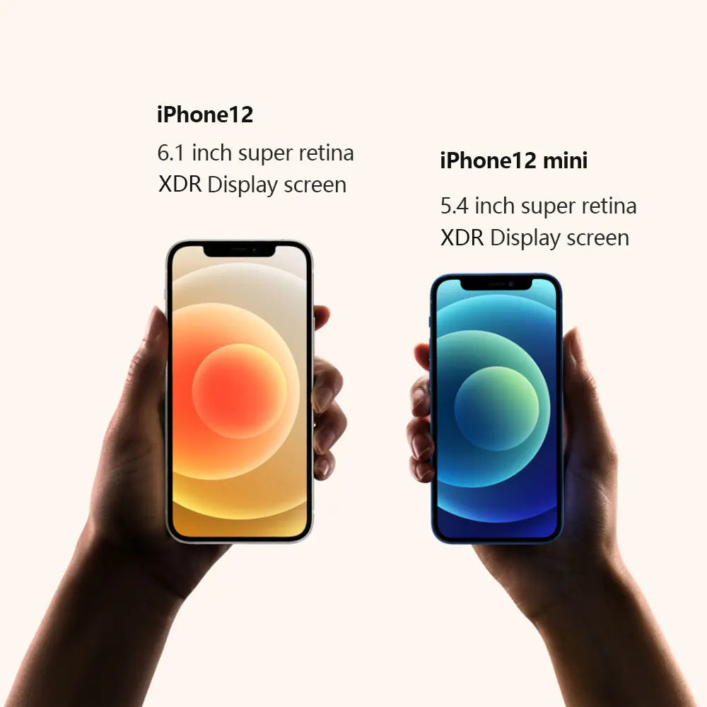 iPhone 12 5G iphone12 6.1" Genuine Super OLED RAM 4GB ROM 64/128/256GB A14 Bionic Face ID NFC 98% New Original Cell Phone