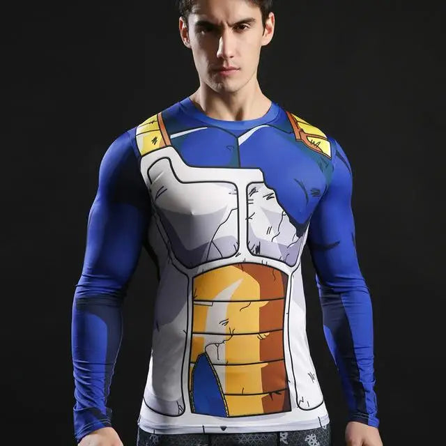 Superheroes 3D Printed Tshirts Men Compression Shirts Long Sleeve Tops Fitness T-shirts Novelty Slim Tights Tee Male Cosplay Costume - Premium  from Lizard Vigilante - Just $23.99! Shop now at Lizard Vigilante