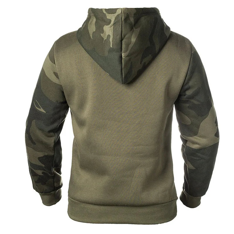 Camouflage Camo King Hoodie: Your Winter Revolution in Style - Premium hoodie from Lizard Vigilante - Just $38.88! Shop now at Lizard Vigilante