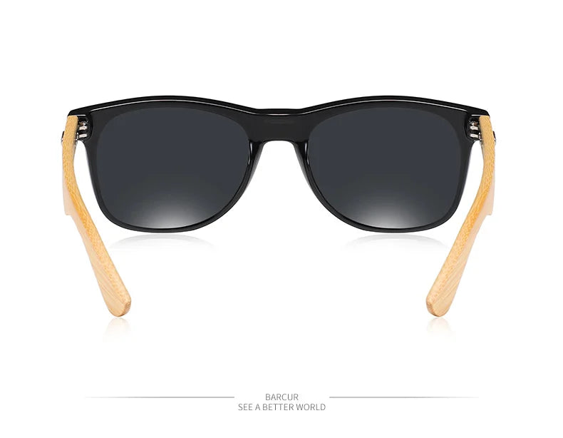 BARCUR “DETONATOR 4175” Bamboo-Wrapped Polarized Eyewear – UV400 Titanium Frame for Riders, Outlaws & Desert Gigs - Premium shades from dsers - Just $42.22! Shop now at Lizard Vigilante