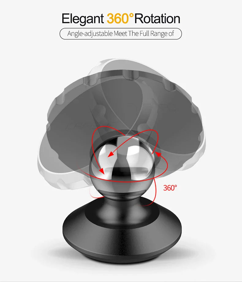 CAFELE Magnetic Car Phone Holder for iPhone 16 15 14 13 12 11 Car Mount Stand for Cell Phone Strong Magnet Power Aluminum Alloy