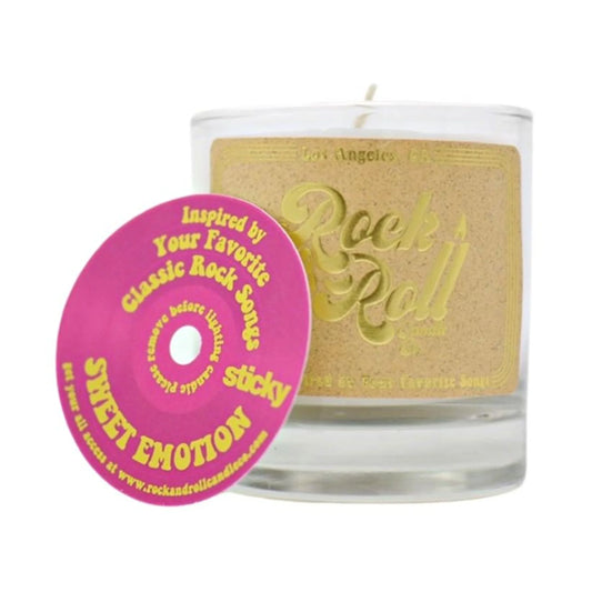 TD R&RCCo Custom Scented Candle Sticky Sweet Emotion for Valentine's Day Holidays with a Custom Logo