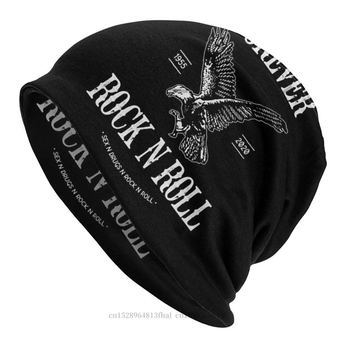 Forever Rock N Roll Outdoor Beanie for Men and Women, Casual Cartoon Cap - Premium  from Lizard Vigilante - Just $19.88! Shop now at Lizard Vigilante