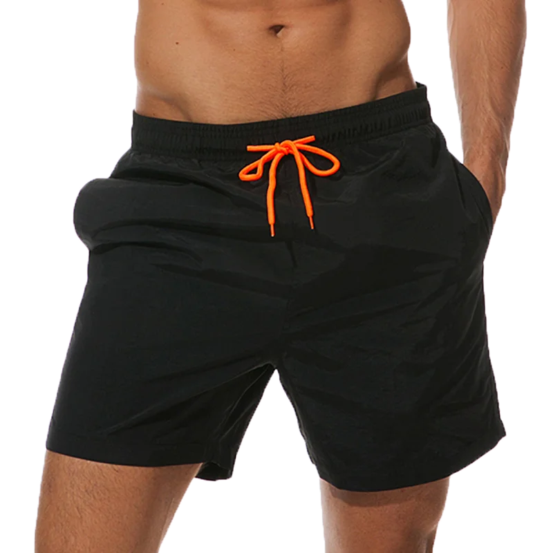 ESCATCH  Hot Sale Swimming Shorts Men Surf Board Summer Sport Beach Shorts De Bain Homme Swimwear Pants Quick Dry Solid Swimsuit - Premium  from Lizard Vigilante - Just $60.99! Shop now at Lizard Vigilante