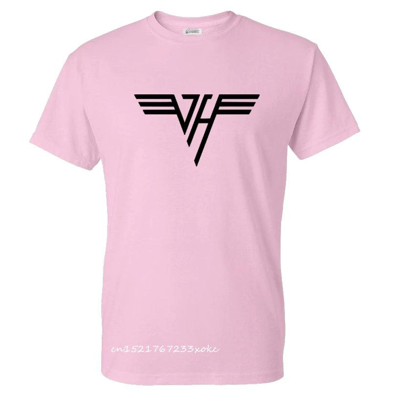 Van Halen Printed T-Shirt - High-Quality 100% Cotton Unisex Rock Band Casual Streetwear for Men - Premium T-shirt from Lizard Vigilante - Just $23.49! Shop now at Lizard Vigilante