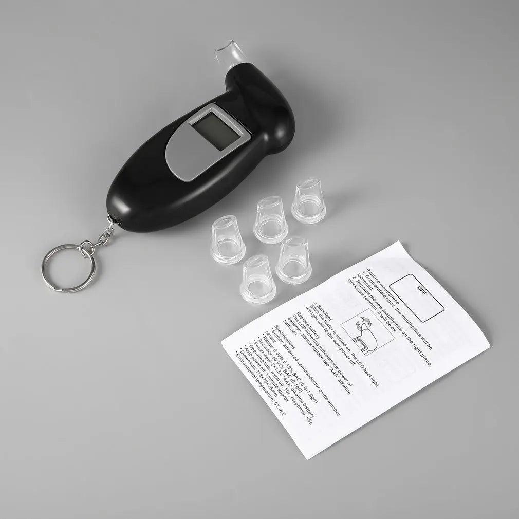 Stop Drunk Driving! Advanced Backlight Digital Alcohol Tester Digital Alcohol Breath Tester Breathalyzer Analyzer LCD Detector Backlight Light Hot - Lizard Vigilante