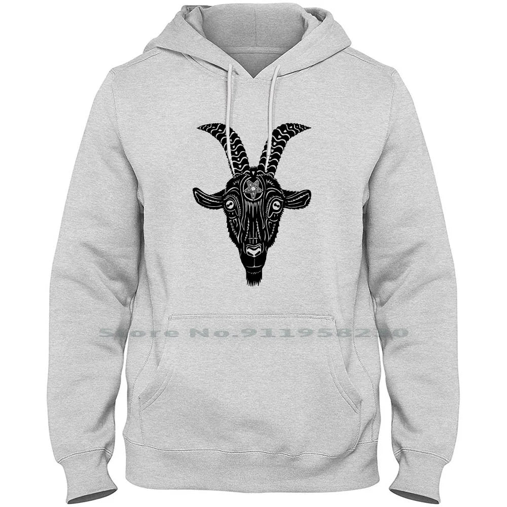 Midnight Feast Black Metal Goat Hoodie – Gothic Nightcore Edition for Fans of Delicious Darkness - Premium hoodie from Lizard Vigilante - Just $35.99! Shop now at Lizard Vigilante