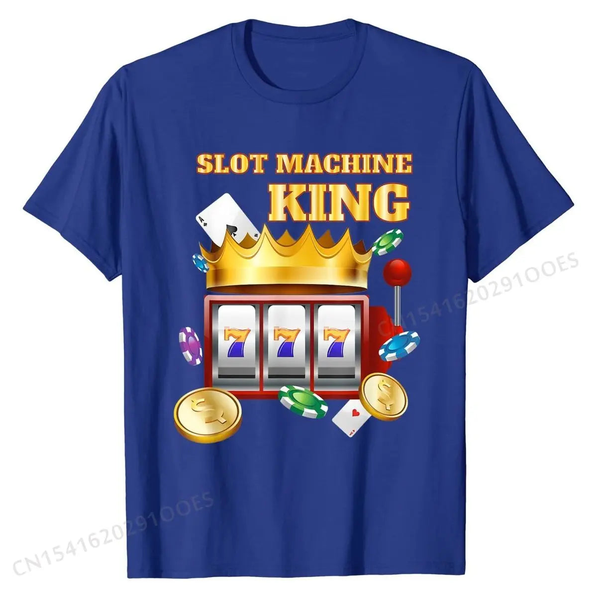 Slot Machine Shirt - Hilarious Casino Gambling King Gift Cotton Top T-shirts Funny - Premium tee from Lizard Vigilante - Just $24.88! Shop now at Lizard Vigilante