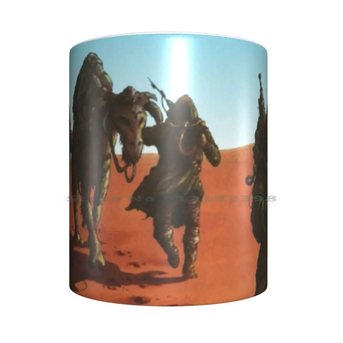 Sleep-Dopesmoker Ceramic Mug – Doom Metal Album Cover Coffee Cup for Music Fans - Premium mug from Lizard Vigilante - Just $19.99! Shop now at Lizard Vigilante