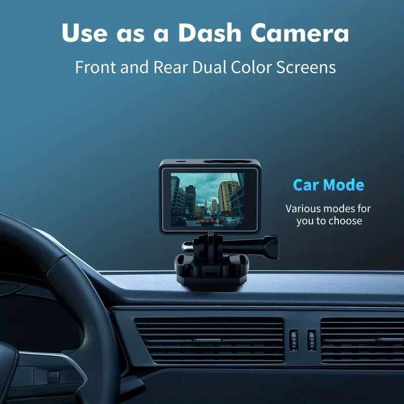 2.0 inch touch screen 5K 30fps 4K 60fps outdoor sports cameras anti-shake ultra hd wifi wireless action camera for helmet