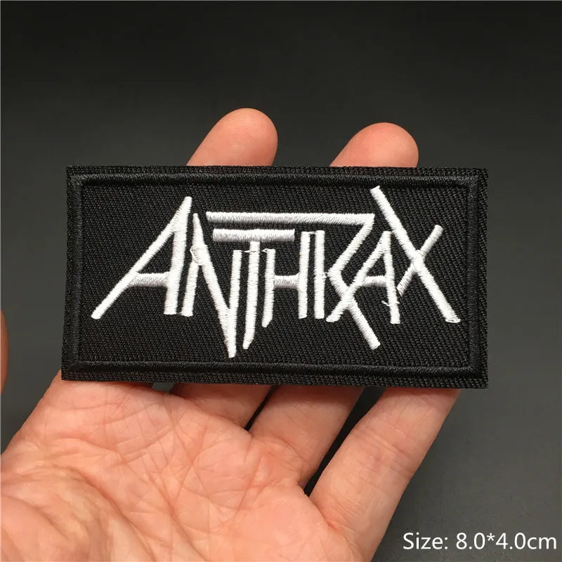 Rock Your World: Embroidered Band & Punk Patches - Premium patches from Lizard Vigilante - Just $1.99! Shop now at Lizard Vigilante