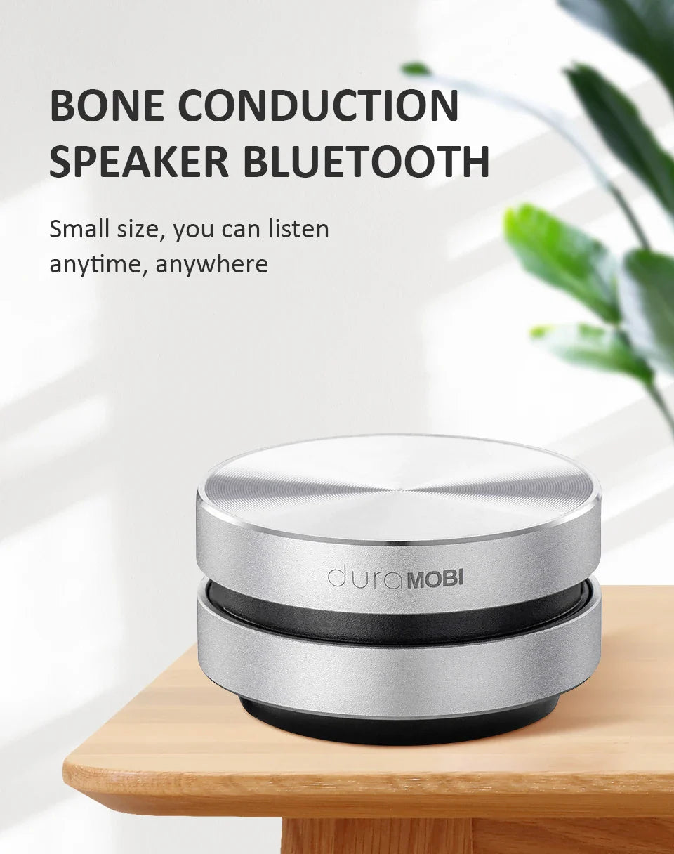 Bone Conduction Speaker Vibration Bluetooth Stereo Audio Digital TWS Wireless Smallest Portable DURAMOBI Humbird Speaker