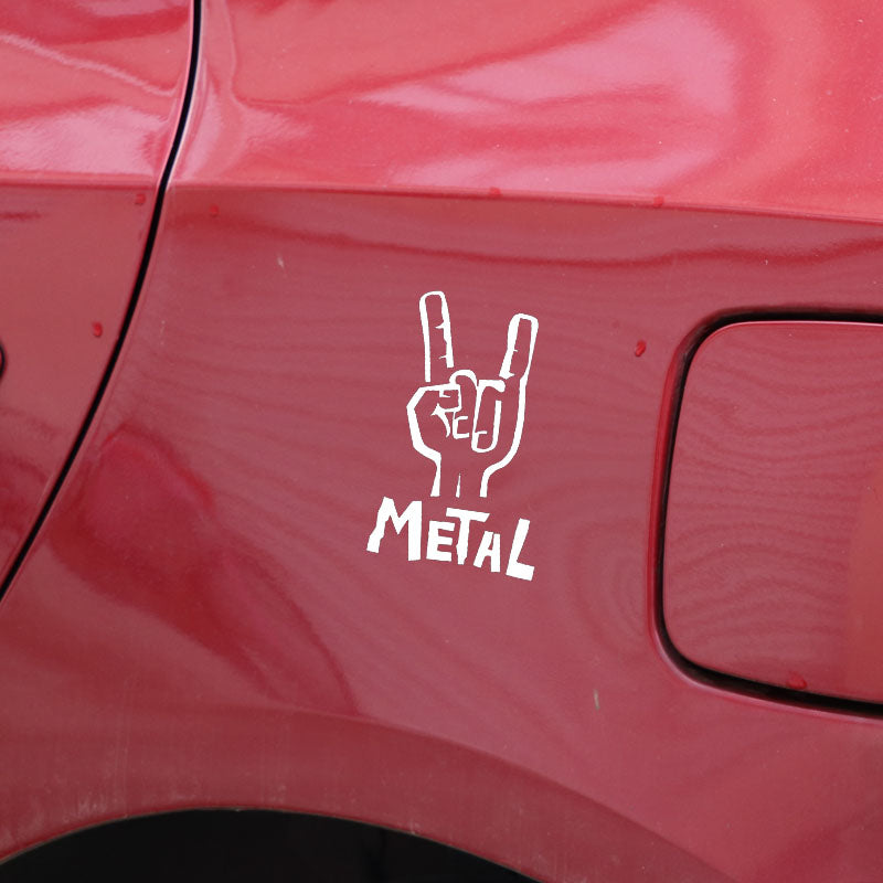 LYKX Heavy Metal Bass Riot – Electric Guitar Rock Car Sticker for Autos, Bikes, and Outlaws - Premium sticker from dsers - Just $15.66! Shop now at Lizard Vigilante