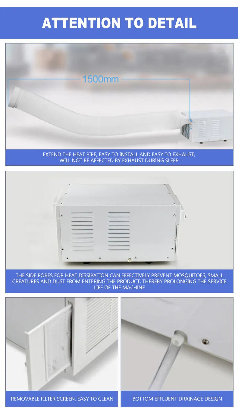 Home Air Conditioner aire acondicionado Pet Protable Air Conditioning Machine Small Air conditioners