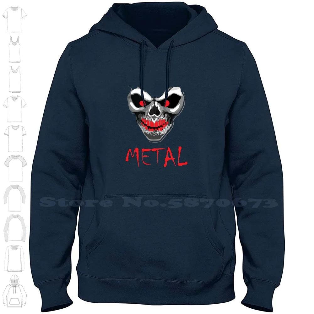 Heavy Metal Music Skull Devil 100% Cotton T-Shirt Heavy Metal Music Hard And Roll Dark Underground Emo Electric Guitar Case Cool - Premium T-Shirt from Lizard Vigilante - Just $21.99! Shop now at Lizard Vigilante