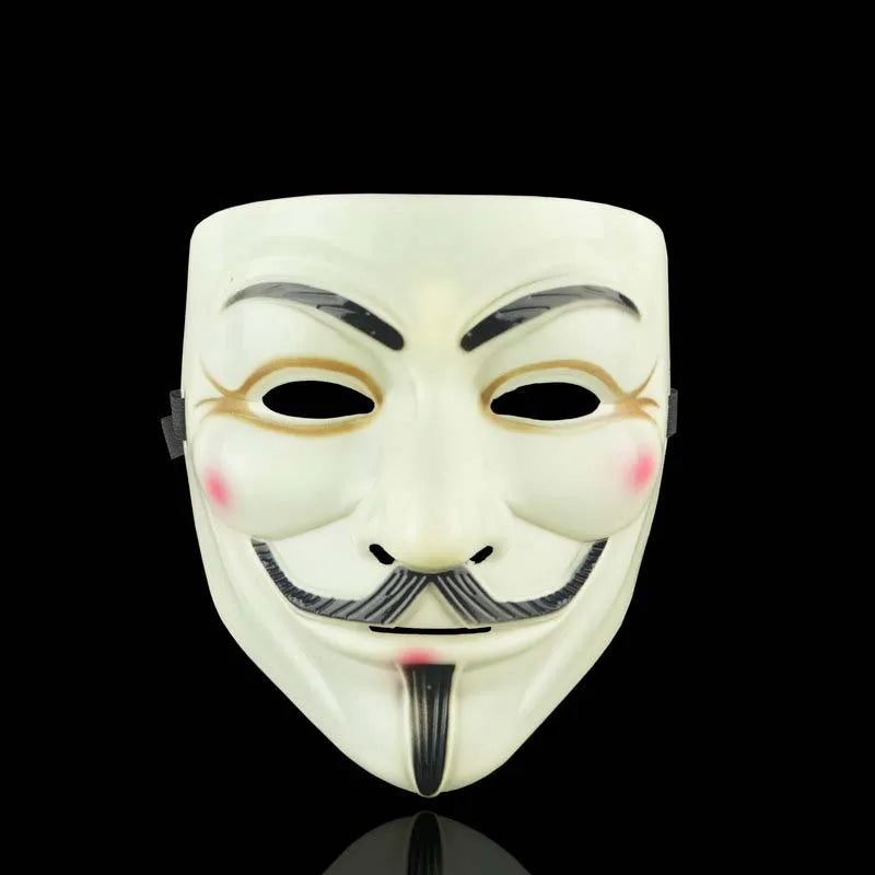 V for Vendetta Masks Halloween Cosplay Masks Movie Anonymous Mask for Adult Kids Film Theme Mask Party Gift Cosplay Costume Accessory - Premium mask from Lizard Vigilante - Just $19.99! Shop now at Lizard Vigilante