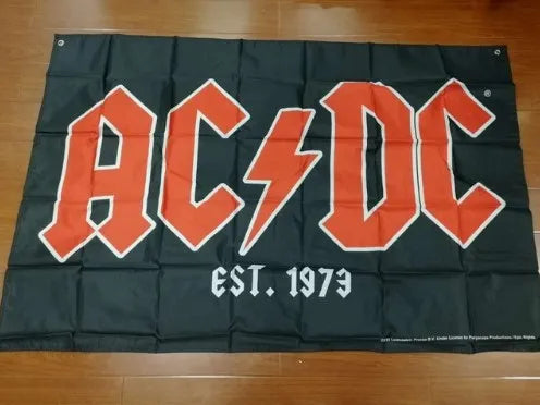 AC⚡️DC, RHCP, Ozzy Rock Bands Flag – 90x150cm Music Bar Wall Banner for Fans, Home, and Bar Décor - Premium flag from Lizard Vigilante - Just $11.99! Shop now at Lizard Vigilante