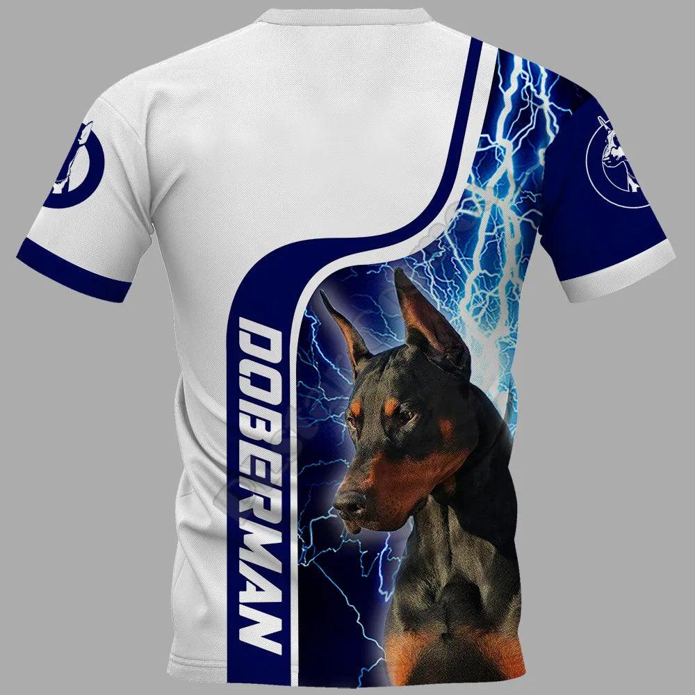 Dog 3D Printed t-shirt Harajuku Streetwear T shirts Funny Animal Men For Women Short Sleeve - Lizard Vigilante