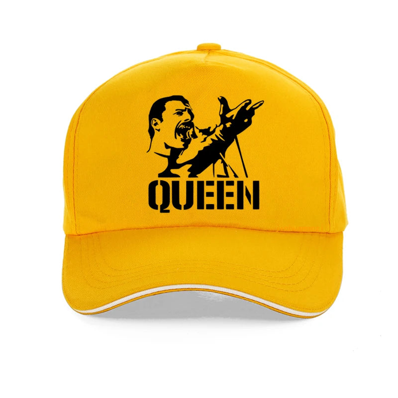 Freddie Mercury: The Queen of Rock Baseball Cap - Premium baserball cap from Lizard Vigilante - Just $23.88! Shop now at Lizard Vigilante