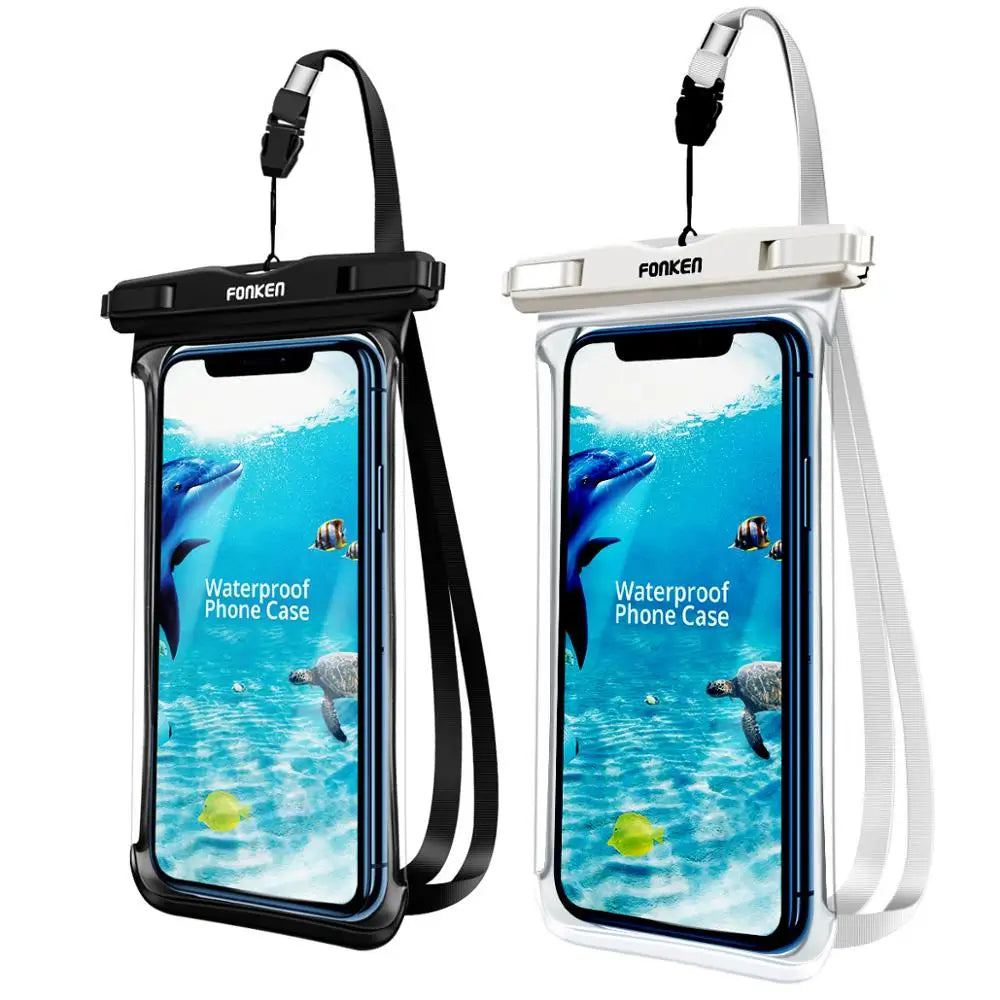 Full View Waterproof Phone Case – Rock the Waves, Keep Your Gear Dry | Snow, Rain, Underwater Survival | Ultimate Waterproof Mobile Pouch for Adventurers - Premium phone case from dsers - Just $17.77! Shop now at Lizard Vigilante