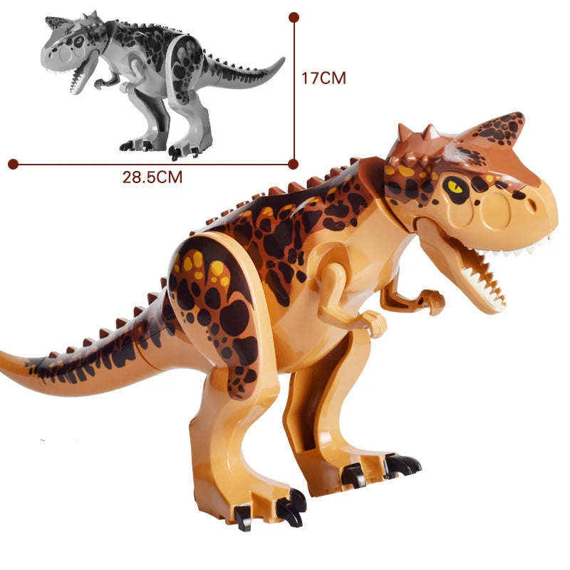 Dinosaurs Figures Bricks Building Blocks Velociraptor Jurassic Dino World Large T-Rex Triceratops Indominus Rex Toys For Kids - Premium toys from Lizard Vigilante - Just $1.99! Shop now at Lizard Vigilante