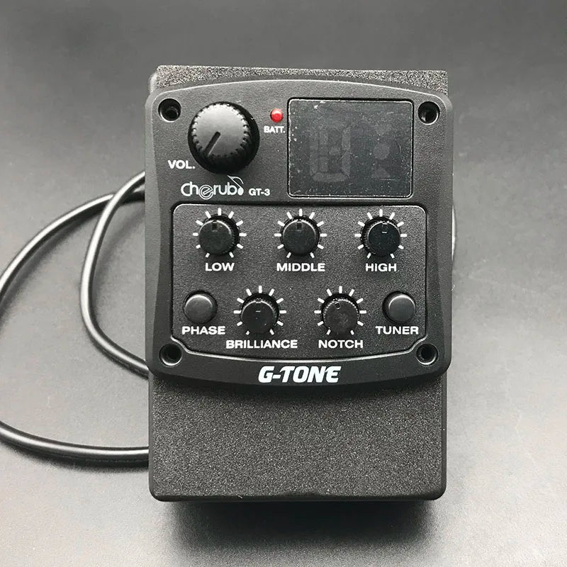 CHERUB G-TONE: Unleash the Beast –  Pro Acoustic Guitar Preamp with Tuner - Premium amp from Lizard Vigilante - Just $66.99! Shop now at Lizard Vigilante