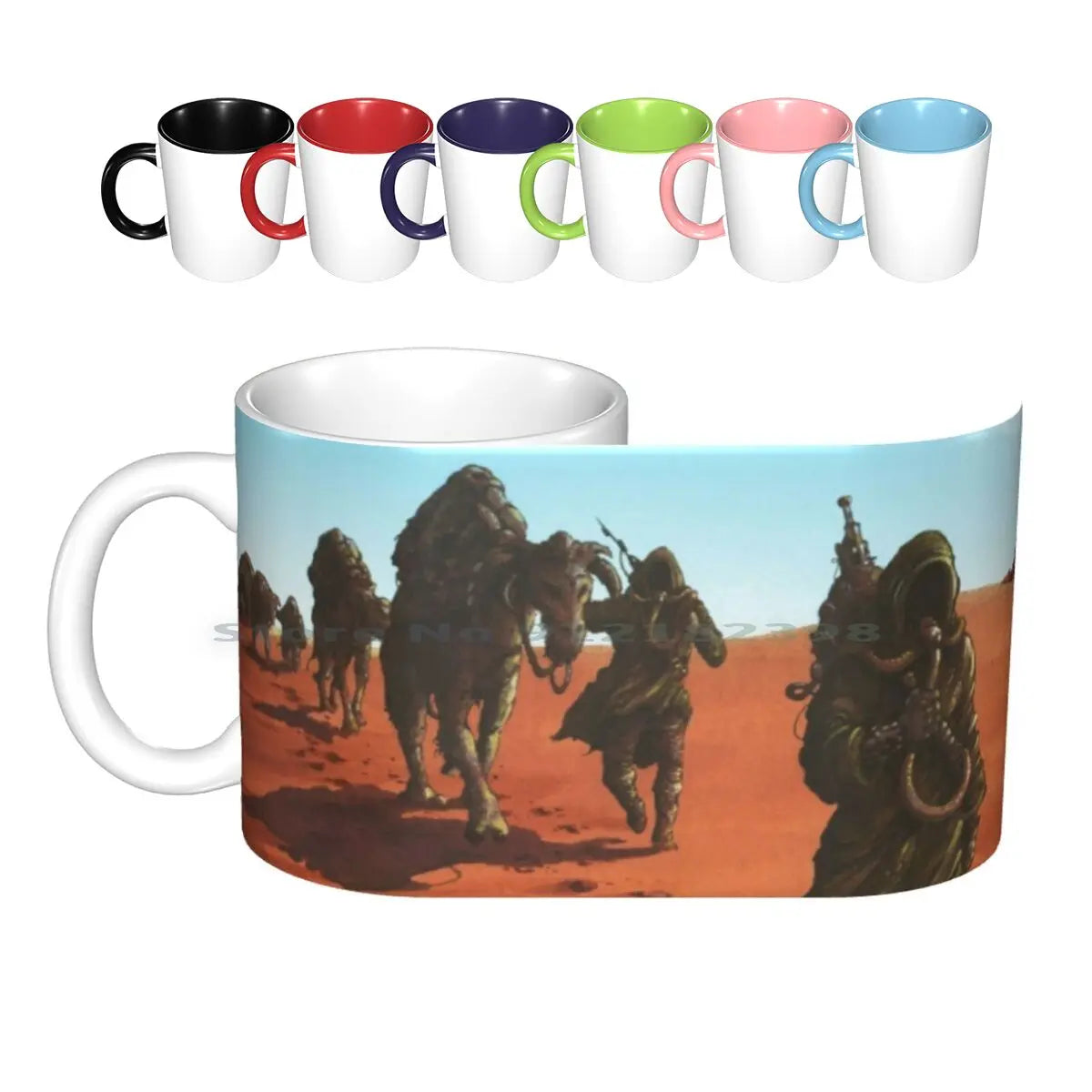 Sleep-Dopesmoker Ceramic Mug – Doom Metal Album Cover Coffee Cup for Music Fans - Premium mug from Lizard Vigilante - Just $19.99! Shop now at Lizard Vigilante