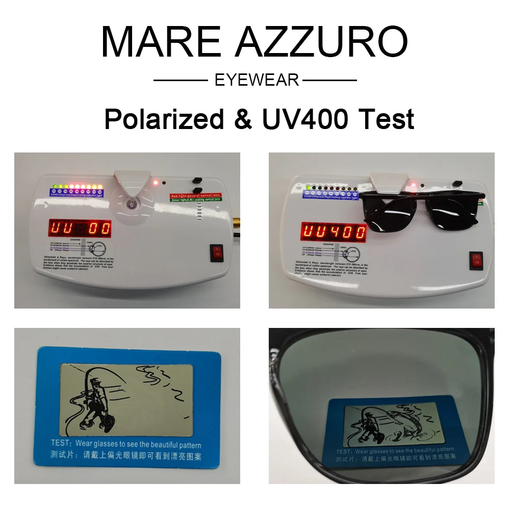 MARE AZZURO Shades: Polarized Italian Luxury for Men Who Drive the Sun - Premium shades from Lizard Vigilante - Just $43.88! Shop now at Lizard Vigilante