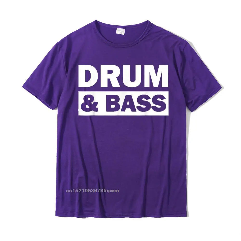 Drum And Bass Music Dnb Shirt For DJs Print Men T Shirt Rife Cotton Tees Funny Camisas Hombre Short Sleeve Clothing - Premium  from Lizard Vigilante - Just $22.99! Shop now at Lizard Vigilante