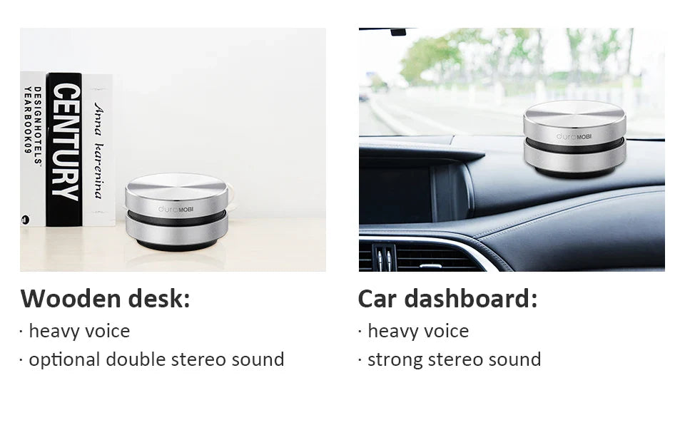 Bone Conduction Speaker Vibration Bluetooth Stereo Audio Digital TWS Wireless Smallest Portable DURAMOBI Humbird Speaker