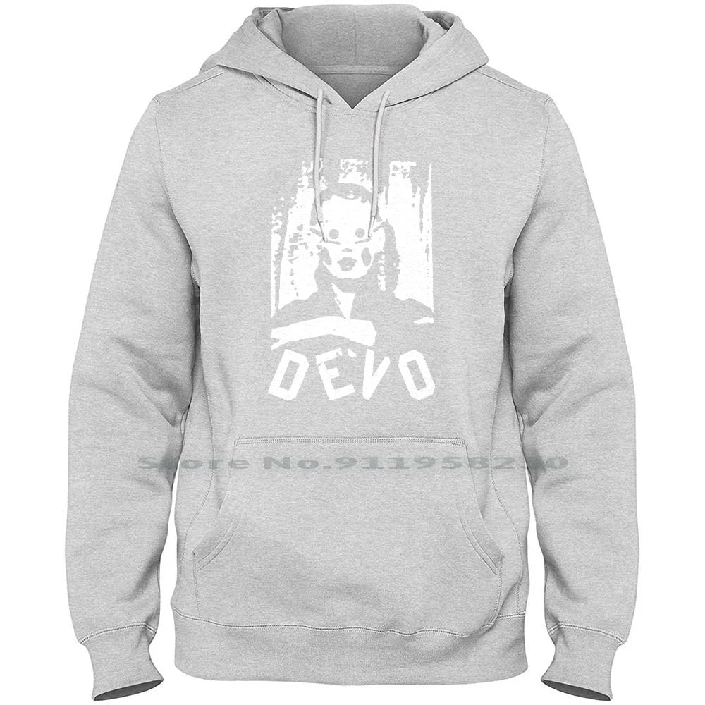 Devo Vintage Poster Men Women Hoodie Sweater 6XL Big Size Cotton Poster Music Humor Tage Post Tag Fun Age St Ny Funny Music - Lizard Vigilante