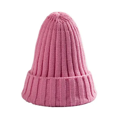 Wholesale Hat Female Unisex Cotton Blends Solid Warm Soft HIP HOP Knitted Hats Men Winter Caps Women Skullies Beanies Girl - Premium  from Lizard Vigilante - Just $5.99! Shop now at Lizard Vigilante