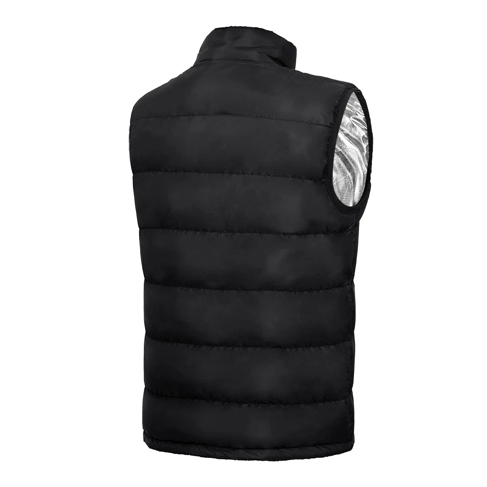 Easy To Use, 9 Zone Heated Vest Electric USB Battery-Powered Jackets Men Women Sportswear Warming Coat Graphene Warm Coat For Camping - Premium heated vest from Lizard Vigilante - Just $48.88! Shop now at Lizard Vigilante