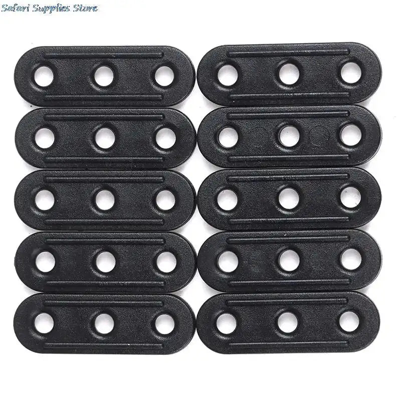 10PCS Tightener Tent Repair Camping Tent Lock Cord Rope Fastener Tensioners Bent Runners Outdoor Camping Accessories
