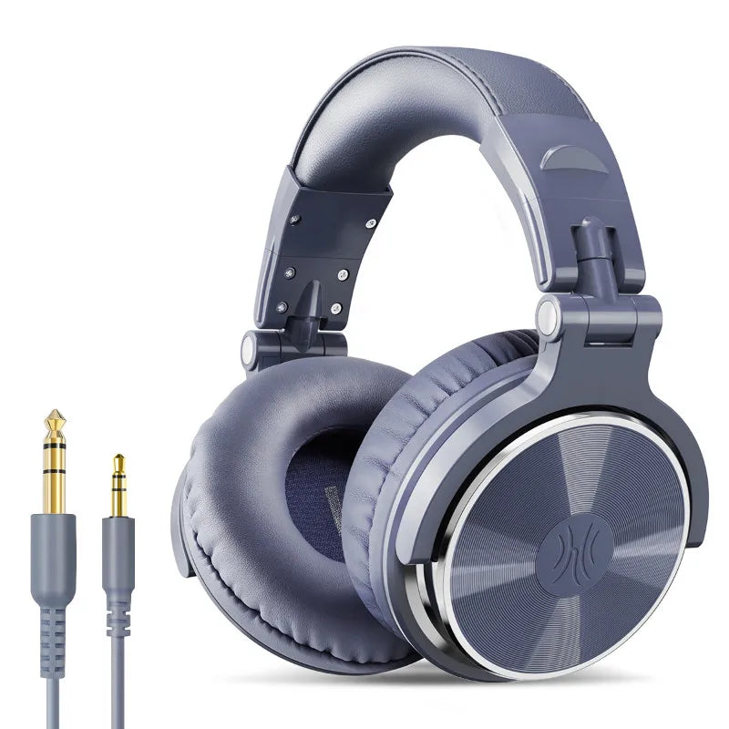 OneOdio Pro-30 Wired DJ Studio Headphones with Microphone – Hi-Res Sound, 50mm Drivers, Detachable Cables, and Over-Ear Comfort for Monitoring, Mixing & Gaming - Premium headphones from Lizard Vigilante - Just $59.99! Shop now at Lizard Vigilante