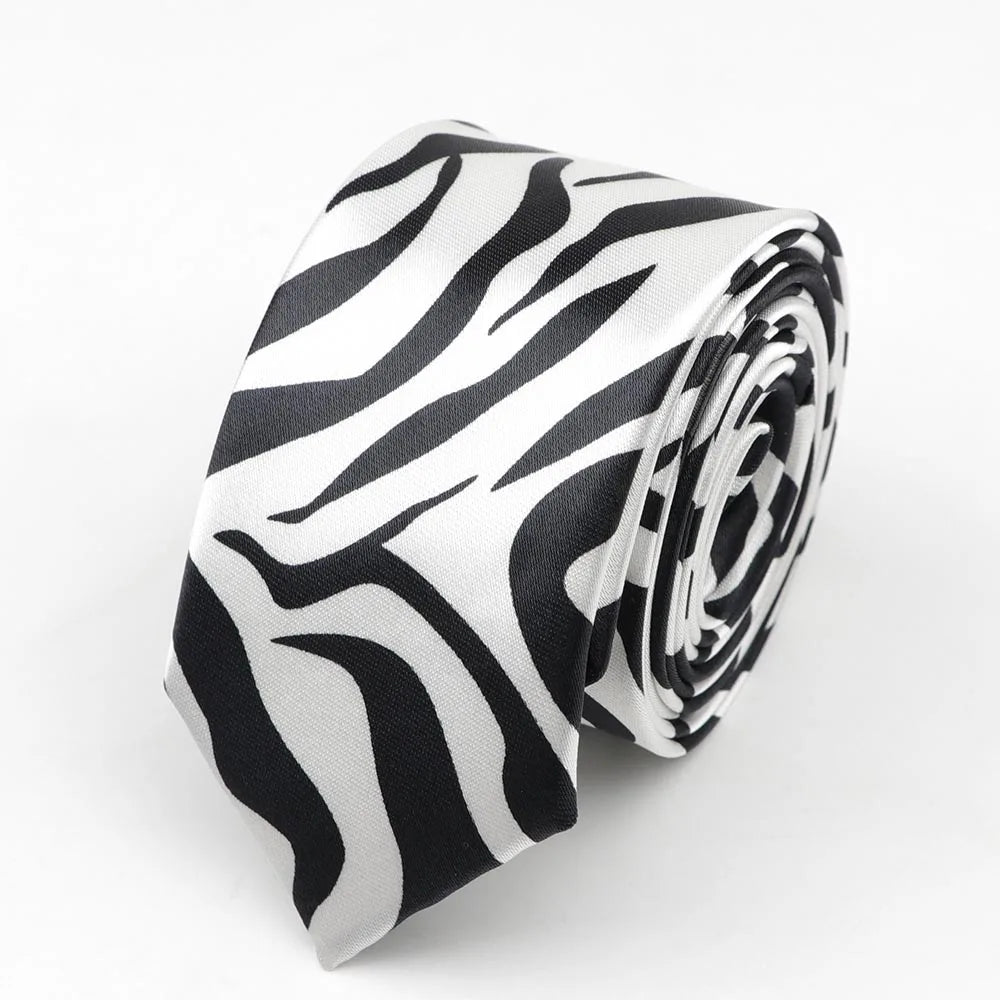 Midnight Soundcheck Skinny Tie – Color Blast Music Notes & Piano Neck Tie For Stage Misfits And Loud Offices