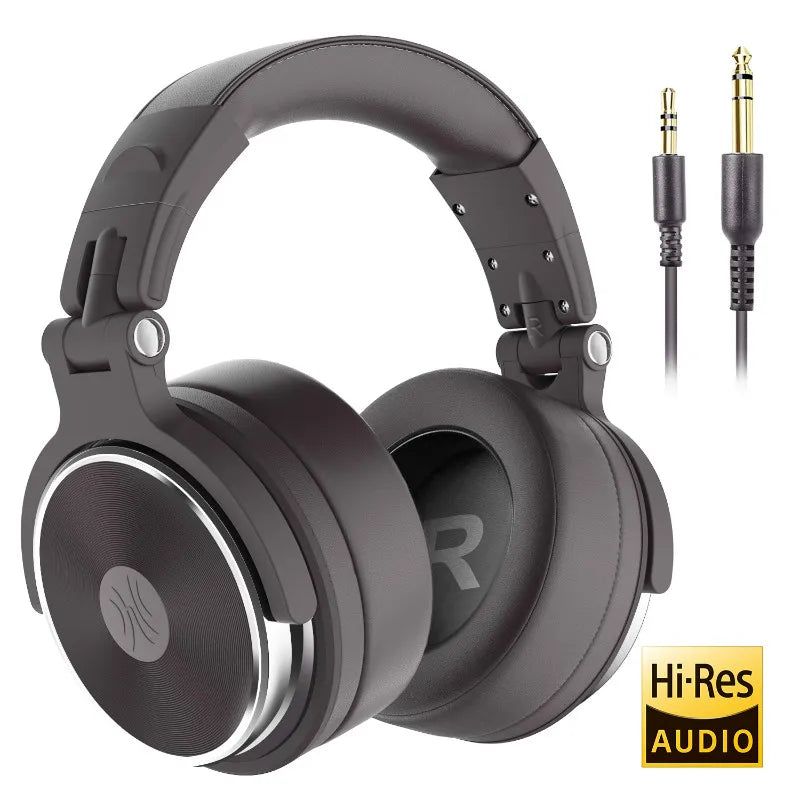 Oneodio Professional Studio Pro DJ Headphones with Microphone - Over-Ear HiFi Monitor Headset for Music, Phone, and PC - Premium headphones from Lizard Vigilante - Just $59.99! Shop now at Lizard Vigilante