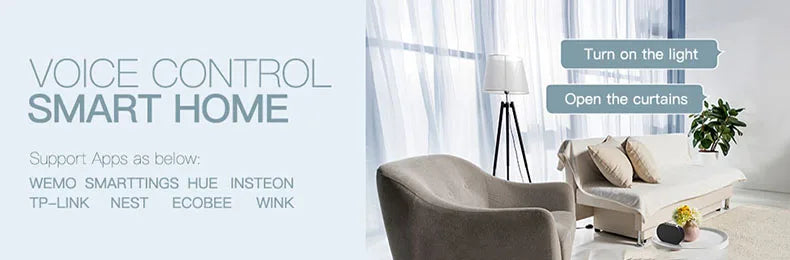 Portable Speaker Smart Bluetooth Wireless 10W Mini Speaker Compact Powerful 2200mAh Support Alexa Spotify Tunein Streaming Music