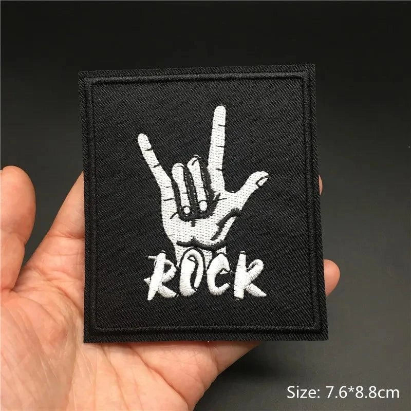 Rock Band Iron-On Patches - DIY Your Metal Style - Premium patches from Lizard Vigilante - Just $9.99! Shop now at Lizard Vigilante