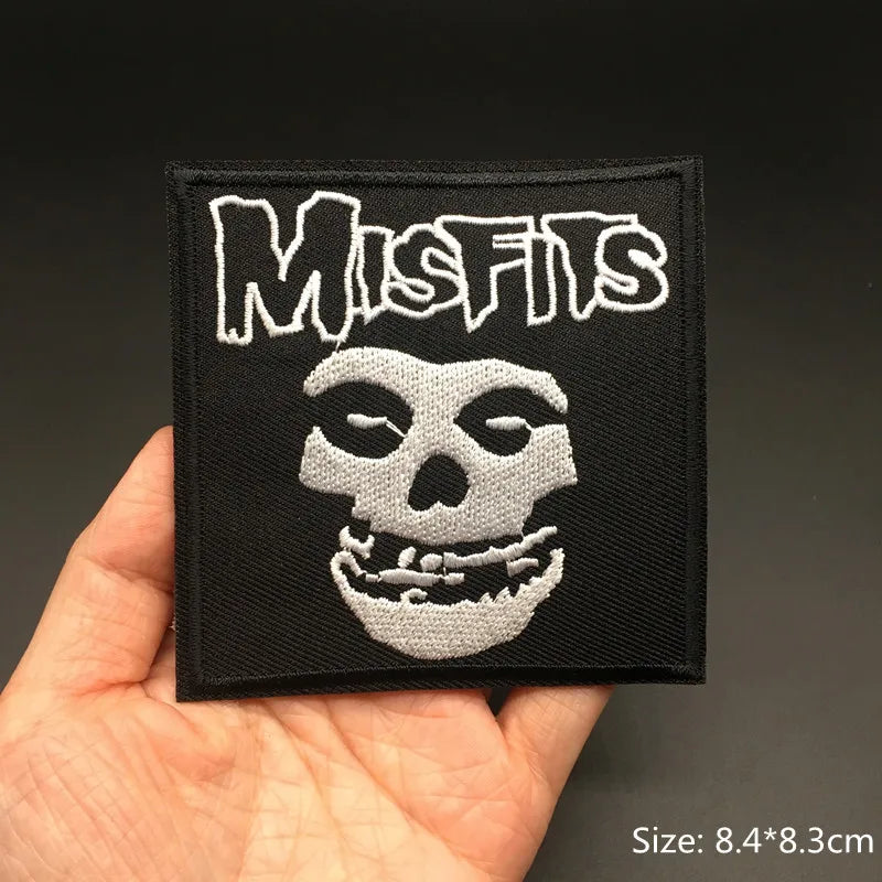 Rock Your World: Embroidered Band & Punk Patches - Premium patches from Lizard Vigilante - Just $1.99! Shop now at Lizard Vigilante