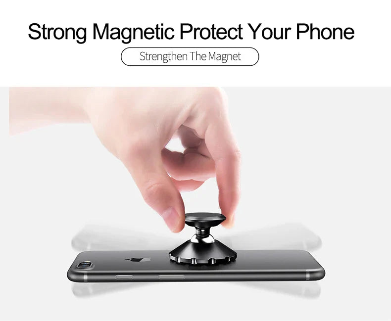 CAFELE Magnetic Car Phone Holder for iPhone 16 15 14 13 12 11 Car Mount Stand for Cell Phone Strong Magnet Power Aluminum Alloy