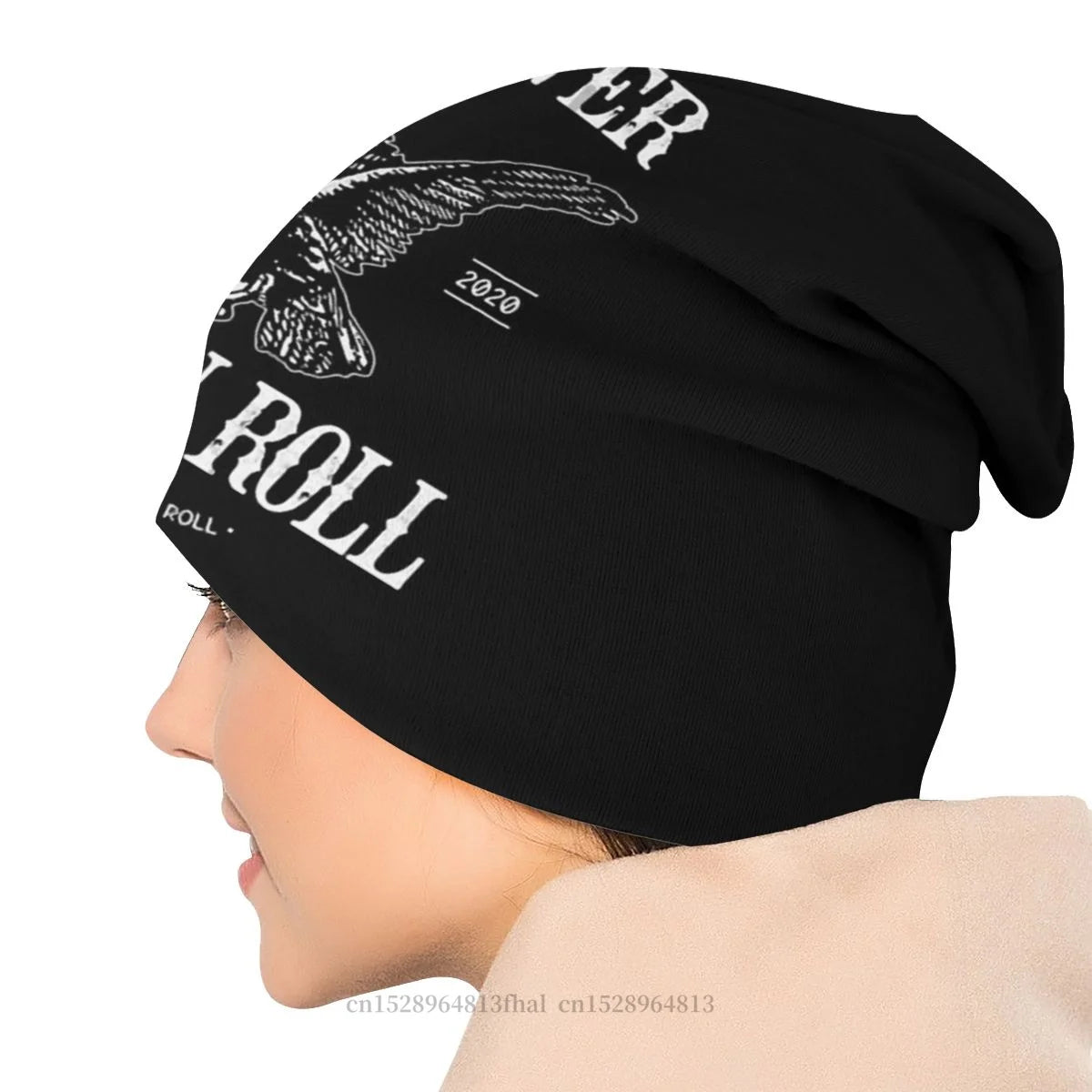 Forever Rock N Roll Outdoor Beanie for Men and Women, Casual Cartoon Cap - Premium  from Lizard Vigilante - Just $19.88! Shop now at Lizard Vigilante