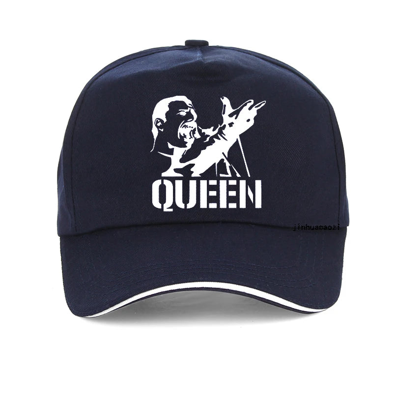 Freddie Mercury: The Queen of Rock Baseball Cap - Premium baserball cap from Lizard Vigilante - Just $23.88! Shop now at Lizard Vigilante