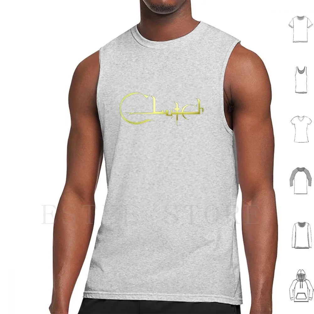 Rock Savage Clutch Tank – Men's Cotton Powerhouse Vest for Headbanging Legends of Summer Style - Premium tank top from Lizard Vigilante - Just $26.66! Shop now at Lizard Vigilante