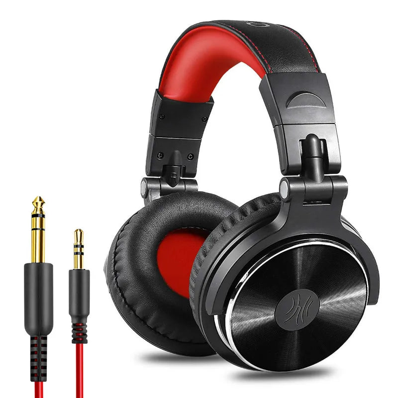 OneOdio Pro-30 Wired DJ Studio Headphones with Microphone – Hi-Res Sound, 50mm Drivers, Detachable Cables, and Over-Ear Comfort for Monitoring, Mixing & Gaming - Premium headphones from Lizard Vigilante - Just $59.99! Shop now at Lizard Vigilante