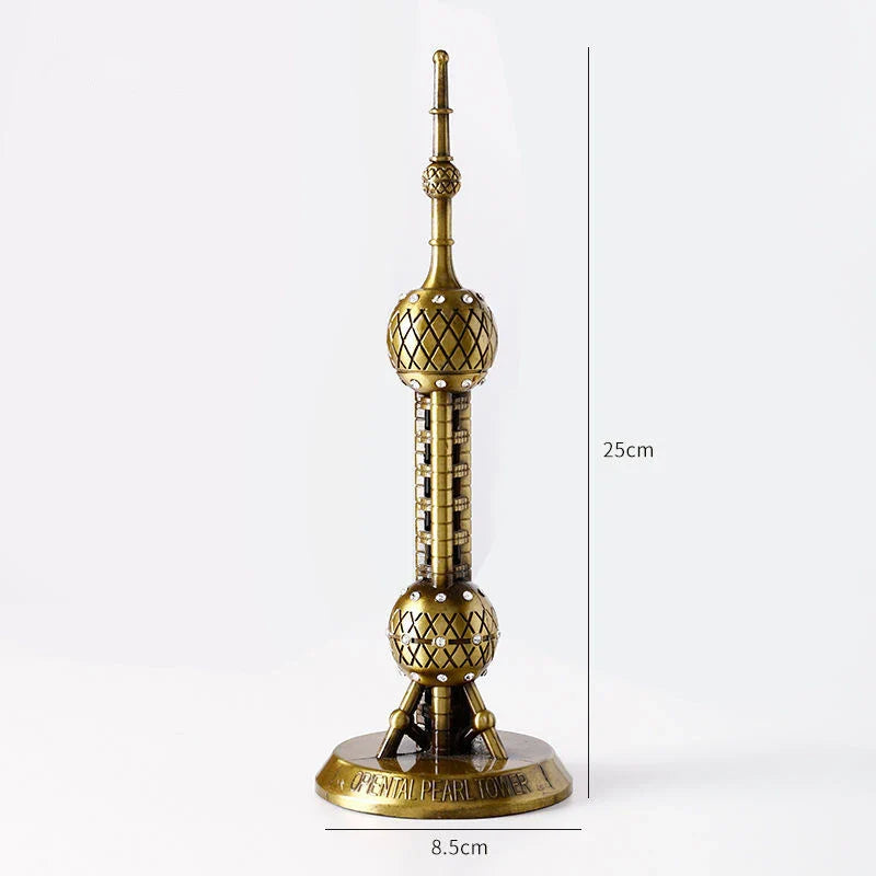 Statue of Liberty Graduation Gift Desktop Creative Home Living Room Decoration Ornaments Room Wine Cabinet Pisa Tower Crafts