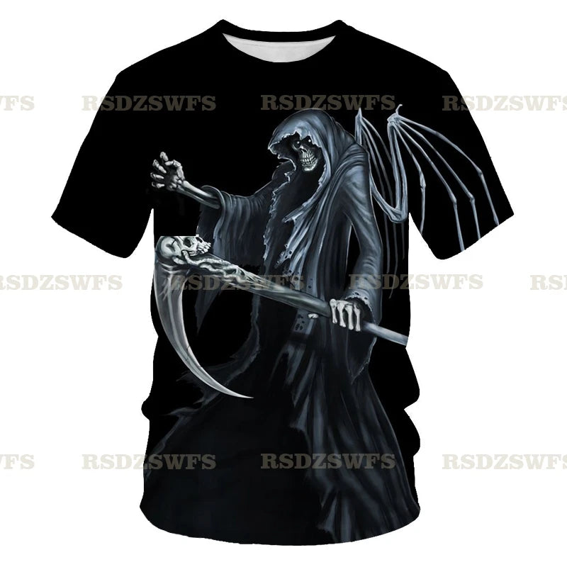 Skull Chug Society – 3D Beer-Drinking T-Shirt for Rockers, Rebels & Weekend Warriors - Premium tee from dsers - Just $54.99! Shop now at Lizard Vigilante