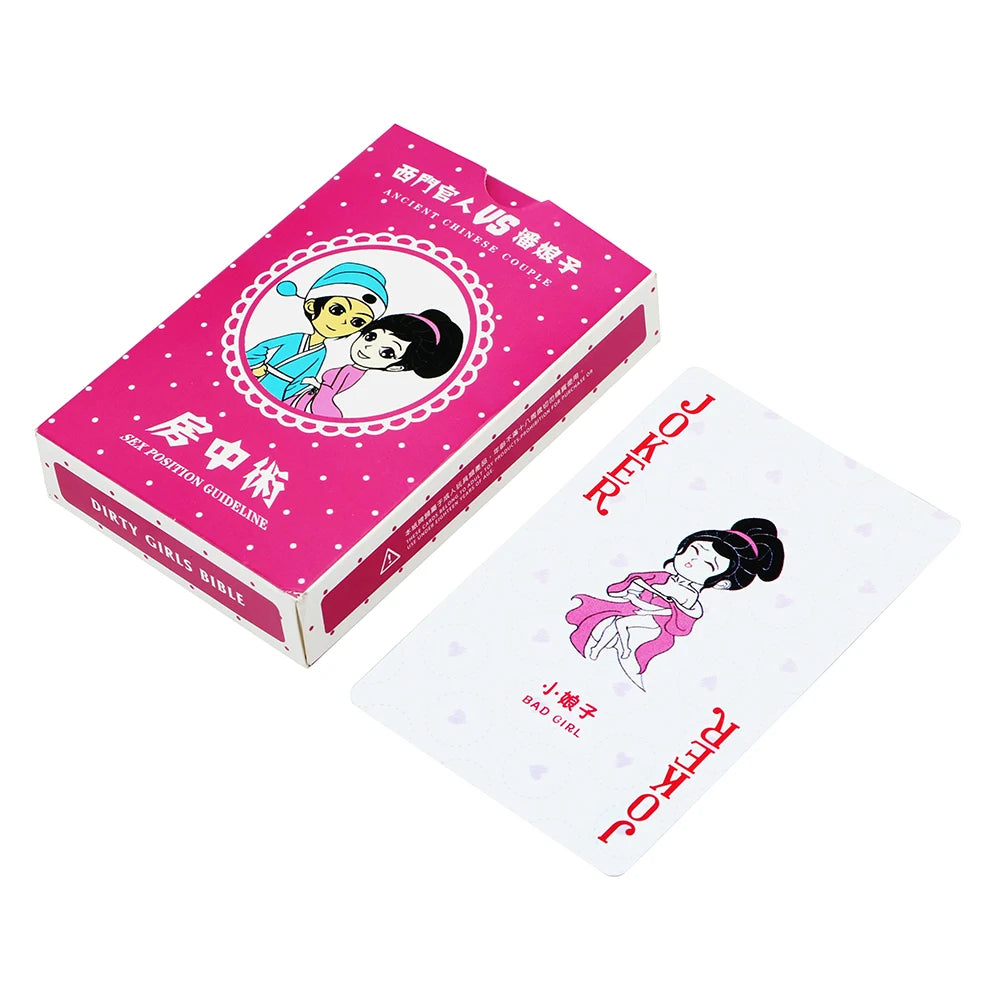 OLO Sexy Poker Love Adult Game – Erotic Posture Card Game for Couples | Fun Sex Toys for Adults - Premium card game from Lizard Vigilante - Just $24.99! Shop now at Lizard Vigilante