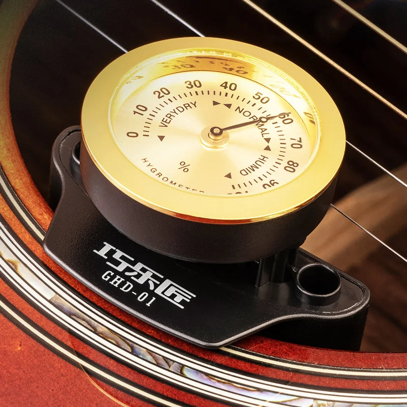 LEKATO GHD-01 Anti-Drying Humidifier for Acoustic Guitar - Hygrometer for Optimal Humidity Care - Premium guitar accessories from Lizard Vigilante - Just $22.99! Shop now at Lizard Vigilante